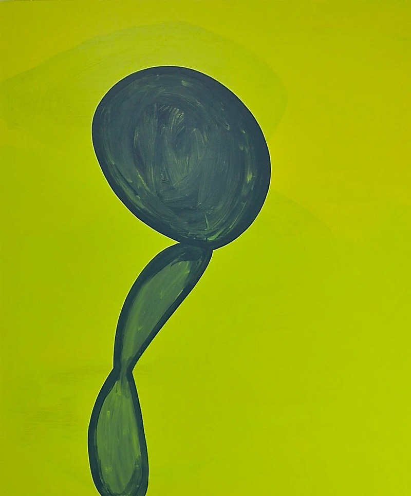 Summerhike // Kesäretki, 2015, acrylic on canvas, 120 x 100 cm