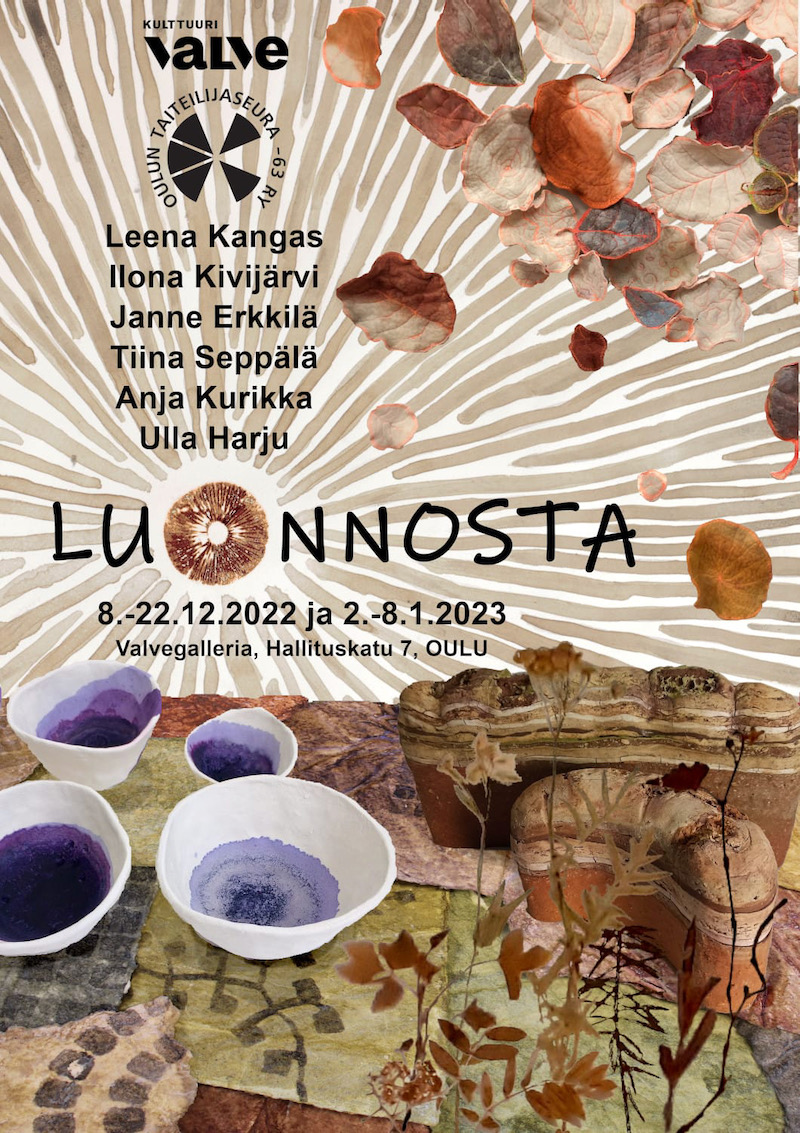 Luonnosta – Group Exhibition in Valvegalleria, Oulu